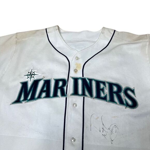 Vintage 90s Seattle Mariners Ducey Autographed Signed Jersey - Picture 5 of 11